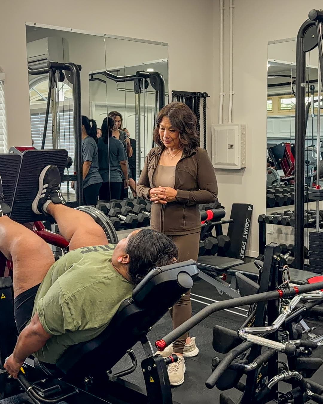 Inside the Mauliola training studio in Hilo, Hawaiʻi.